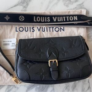 Louis Vuitton Diane Empreinte Shoulder Bag